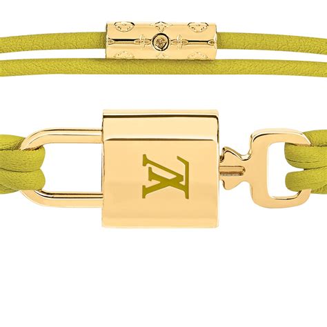 LV Padlock Bracelet Other Leathers 